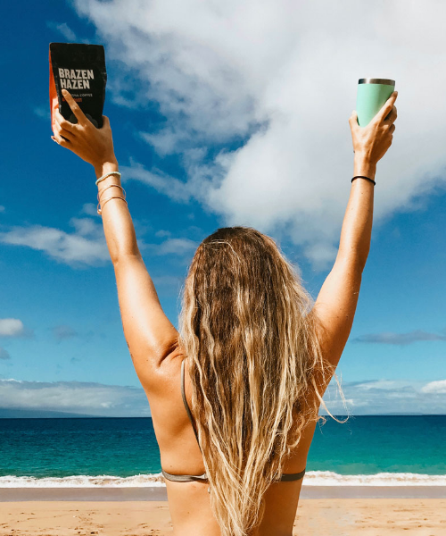 Kona Coffee on the Beach