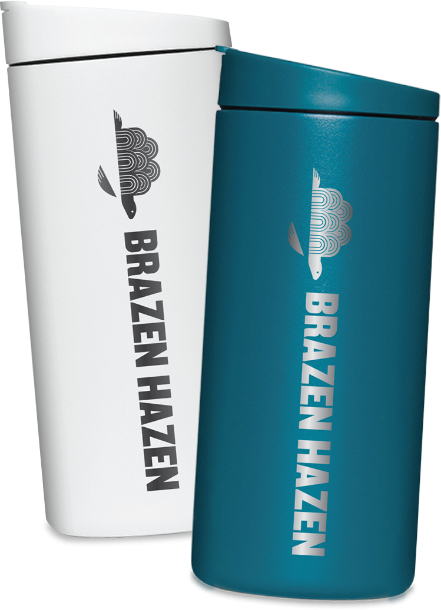 Brazen Hazen Travel Mugs