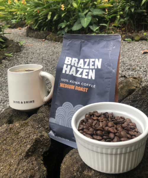 Brazen Hazen Kona Coffee